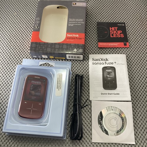 Sandisk sansa fuze 4gb - sandisk, fuze+