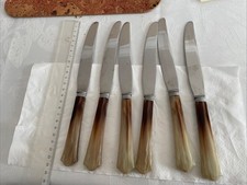 Lot De 6 Couteaux Lame Nogent R.D Inox, Fin Des Années 1960