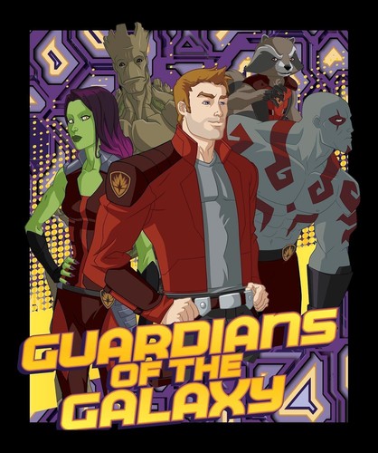 Guardian the galaxy blanket - of,