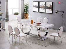 Luxe Table à Manger Inox