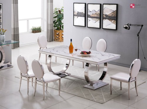 Luxe table manger inox - luxe, à