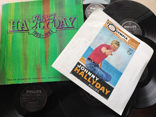 Johnny hallyday coffret 5 lp - -,