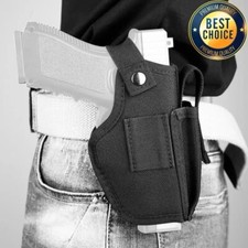 Étui noir de pistolet tactique universel avec Clip de centuire Holster chasse