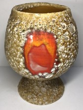 Verre À Pied Vase Fat Lava