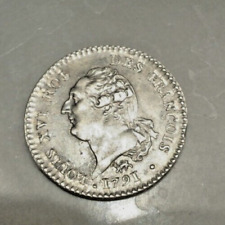 LOUIS XVI  RARE   SUP  15 SOLS  1791 A   superbe portrait du ROI