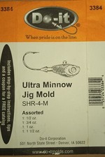 Moule à plombs DO-IT têtes plombées ULTRA MINNOW M hameçons pêche canne leurres