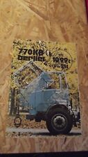 CATALOGUE/BROCHURE BERLIET 770 KB  / 1973