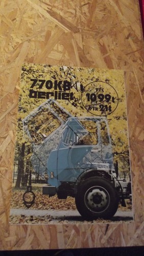 Catalogue brochure berliet 770 - catalogue/brochure,