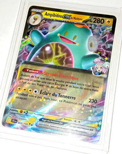 Carte pokémon ampibidou - pokémon, ex