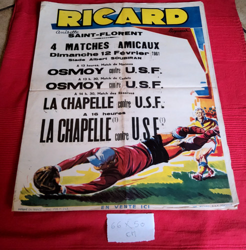Ancienne authentique affiche - authentique,