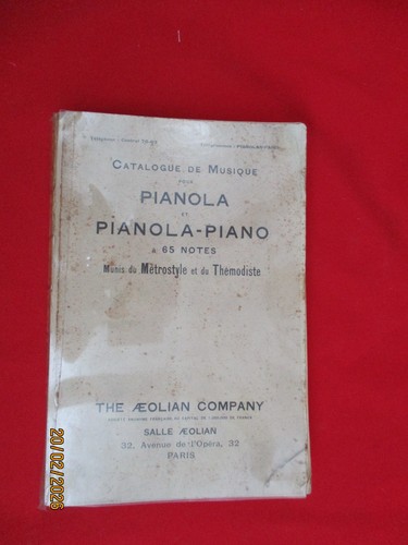 1913 musique mécanique rare - 1913,