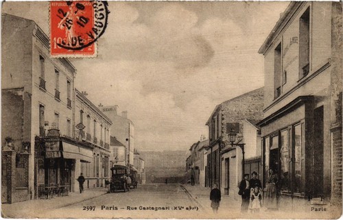 Old postcard paris 15th - old,