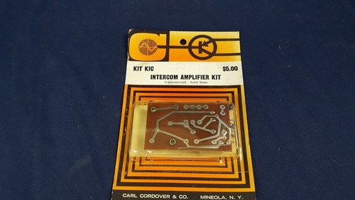 Vintage kic intercom amplifier - kic,