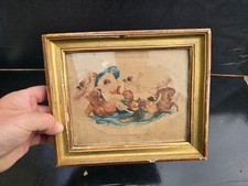 GRAVURE ANCIENNE VENUS AU CHAR MYTHOLOGIE XVIIIÈME