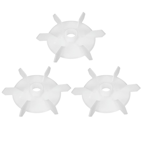 3pcs 140x20mm white plastic - , 6