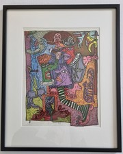 Impression offset d'après