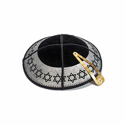 Kippa cuir étoile - kippa,