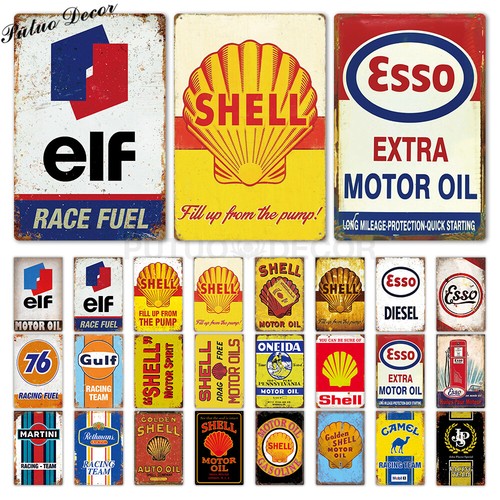 Vintage métal fer signes