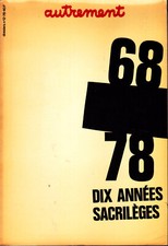 Revue AUTREMENT 68/78 Dix