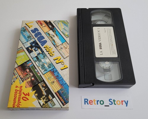 Cassette vhs sega vidéo - cassette,