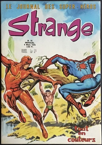 Strange éditions lug - n°75, du