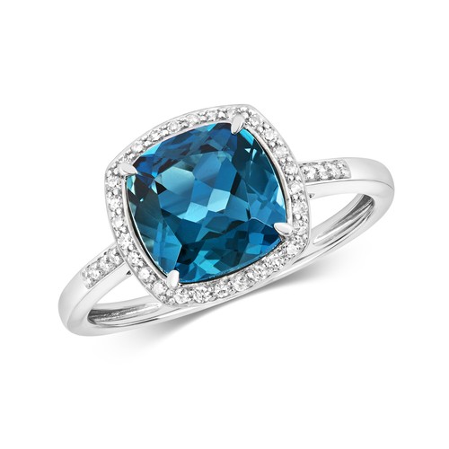 Bague blanc carat et - blanc, 9