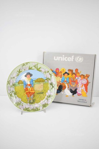 Assiette céramique unicef - assiette,