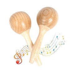 2 Pièces Maracas en