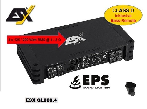 Esx ql800 class - esx, ql800.4