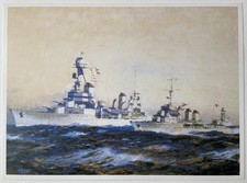 Les croiseurs "Dupleix" et