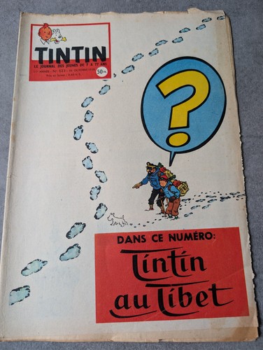 Journal tintin france 523 - tintin, n°523