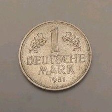 Piece Allemagne 1 Mark 1981