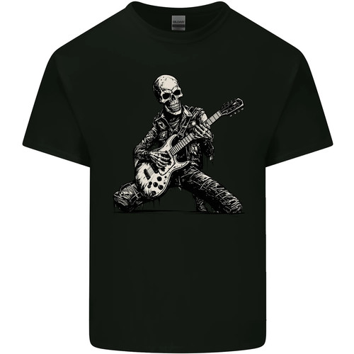 Rock roll squelette crâne - rock, n
