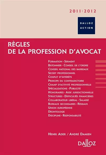 Règles profession - règles, de