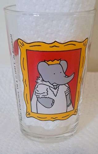 Ancien verre moutarde - verre,