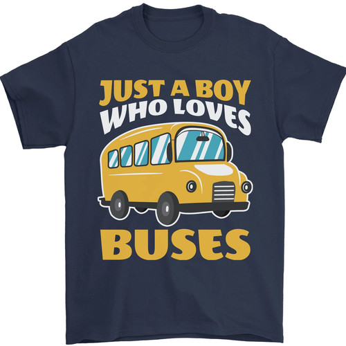 Just garçon who loves buses - a,