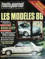 Les modèles 86 - L'auto