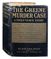 S S Van Dine / The Greene Murder Case First Edition 1928