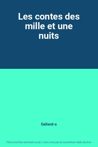 Les contes des mille une - et,