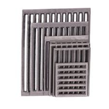 Grille de cheminée maison en
