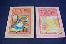 BRACKEN BOOKS, CHILDRENS BOOKS, TWO, TOWN MOUSE AND COUNTRY MOUSE, LITTLE RED RI