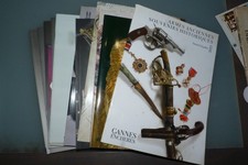 11 catalogues de vente - arme