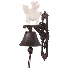CLOCHE de porte en fonte
