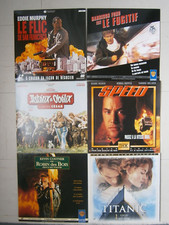 Lot 6 LASERDISC LASER DISQUE LD speed beverly Asterix Titanic ...