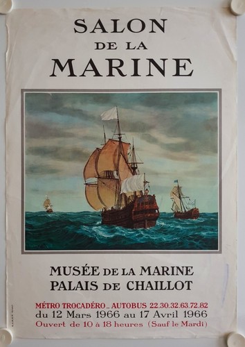 Affiche gustave alaux 1966 - affiche,
