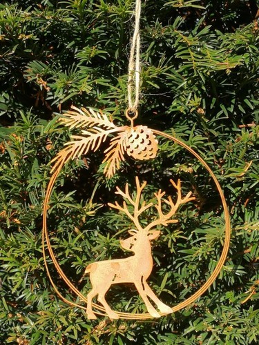 Pendentif décoratif cerf uwe - pendentif,