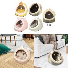 Panier de lit pour chat chenil câlin coussin de couchage pour petits chiens