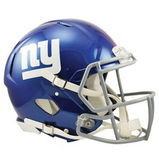 NFL New York Giants Casque De Football Authentique Taille Complète Speed