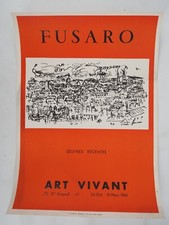 [AFFICHE D'ART] Jean FUSARO 
