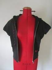 Veste à Capuches Jacket Pull Gilet Divided by H&M taille 42 Noir et Rose